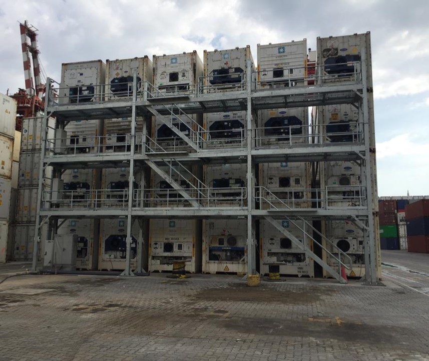 Reefer Platforms – South Asia Gateway Terminals (SAGT), Colombo
