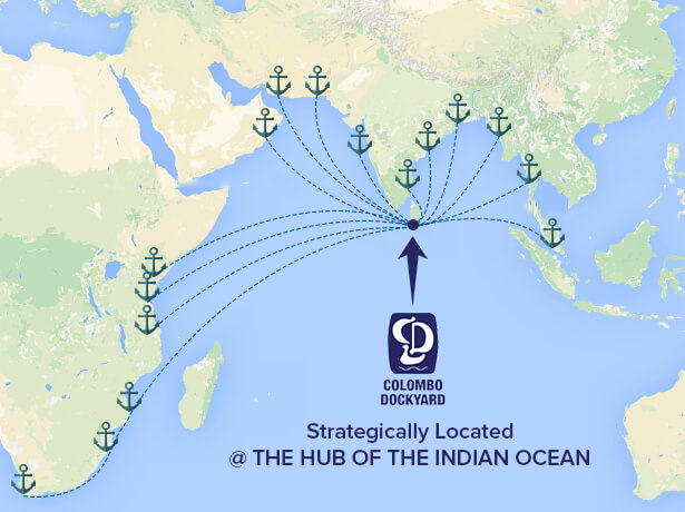 Colombo Dockyard PLC-map