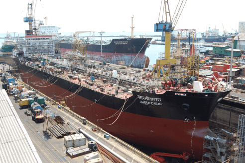 Colombo Dockyard PLC ship repairs